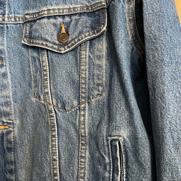 VINTAGE iD WEAR Men’s denim jacket Size M - Picture 3 of 4